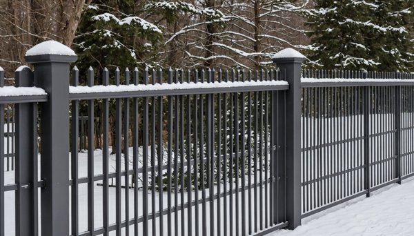 Lubrification des clôtures en aluminium en hiver : astuces essentielles